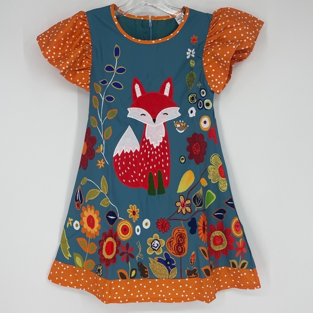 Mini Taylor Fox Dress Floral colorful